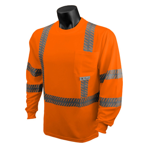 Hi-Vis Orange Class 3 Safety T-Shirt 