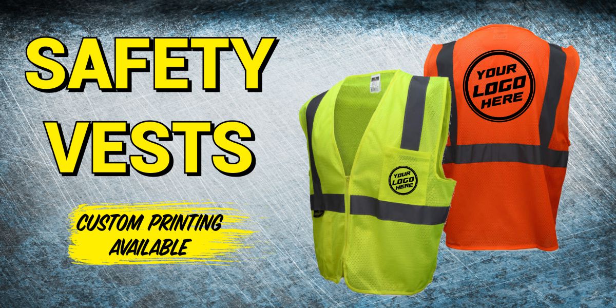 Custom text sales safety vest