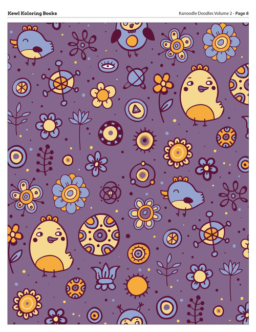 Kewl Koloring - Kanoodle Doodles Vol 2 Coloring Pages