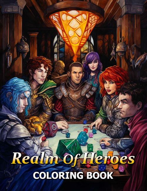 Kewl Koloring - Realm Of Heroes Coloring Pages