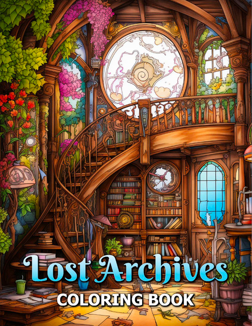 Kewl Koloring - Lost Archives Coloring Pages