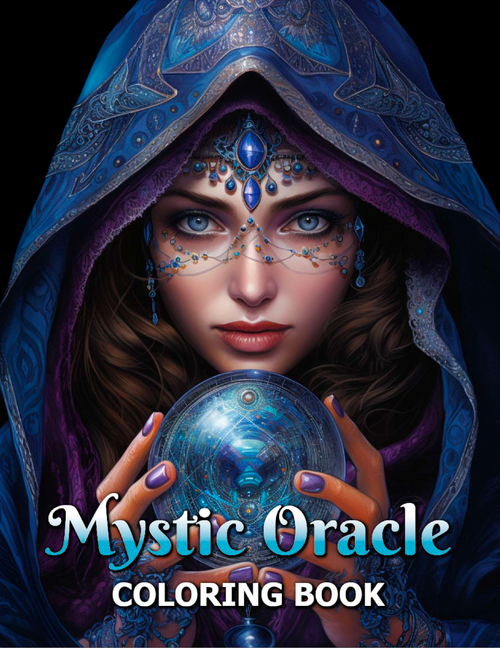 Kewl Koloring - Mystic Oracle Coloring Pages