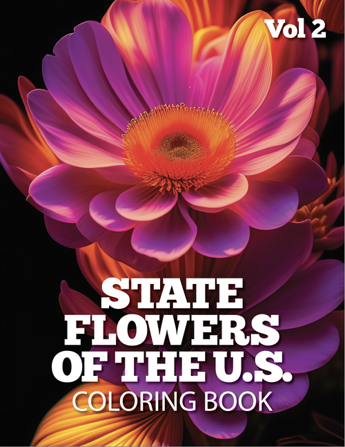 Kewl Koloring - U.S. State Flowers Vol 2 Coloring Pages