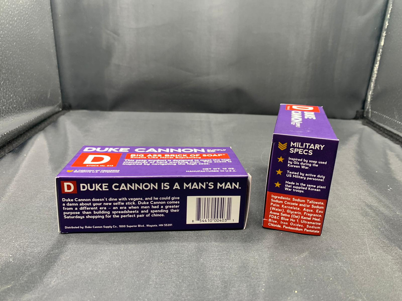 Big Ass Brick of Soap (Naval Supremecy) // Duke Cannon - Manly Man Co.
