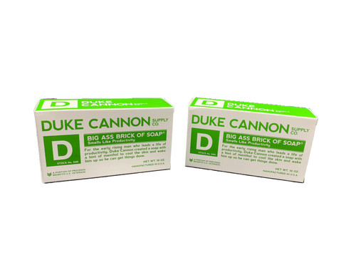 Duke Cannon 10oz Productivity Energizing Mint Giant Brick bar soap