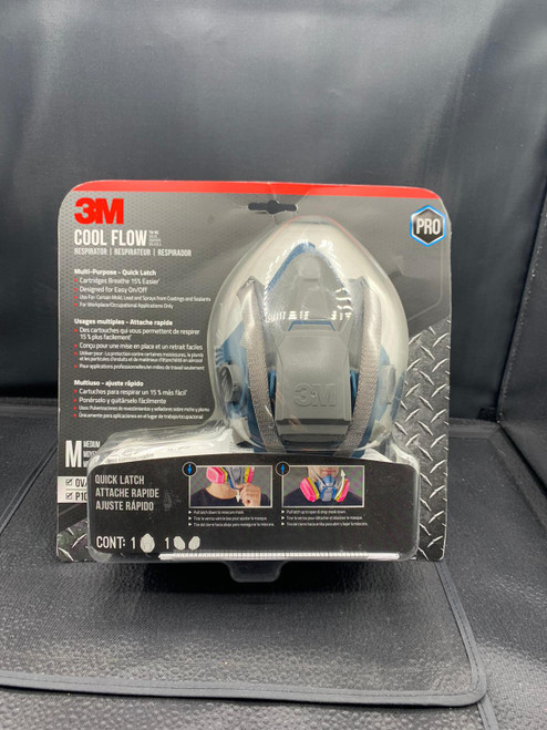 3M P100 Cool Flow Half Face Respirator