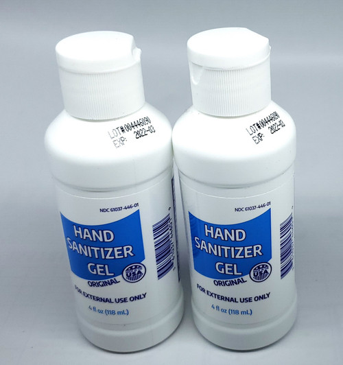 4OZ HAND SANITIZER GEL - 2 PACK