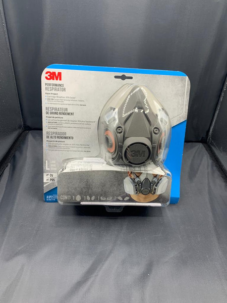 3M Performance Reusable Paint Project Respirator OV/P95, 6211P1-DC, Size Medium