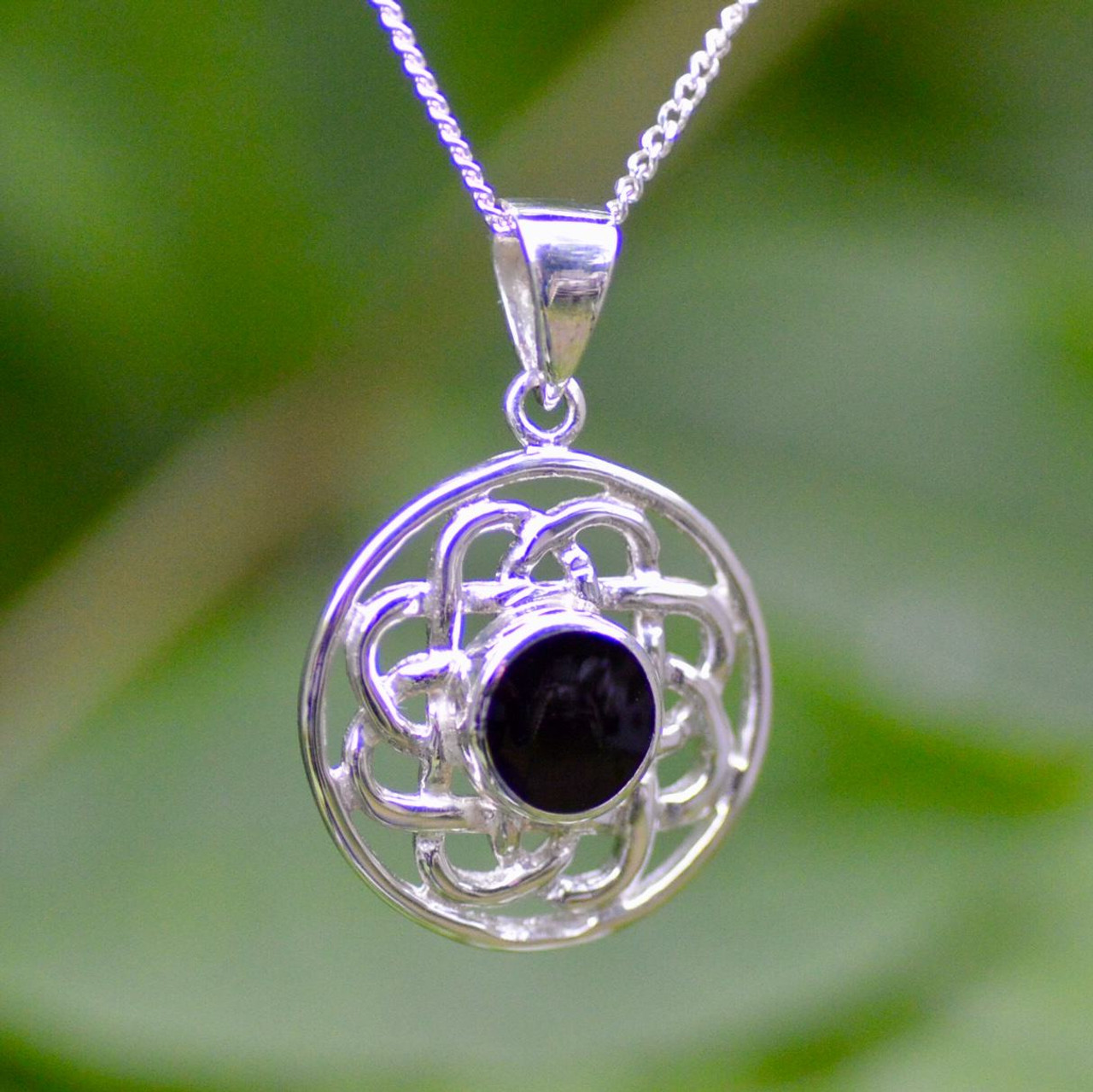 Celtic Mothers Knot Necklace - Symbolizing Eternal Motherly Love