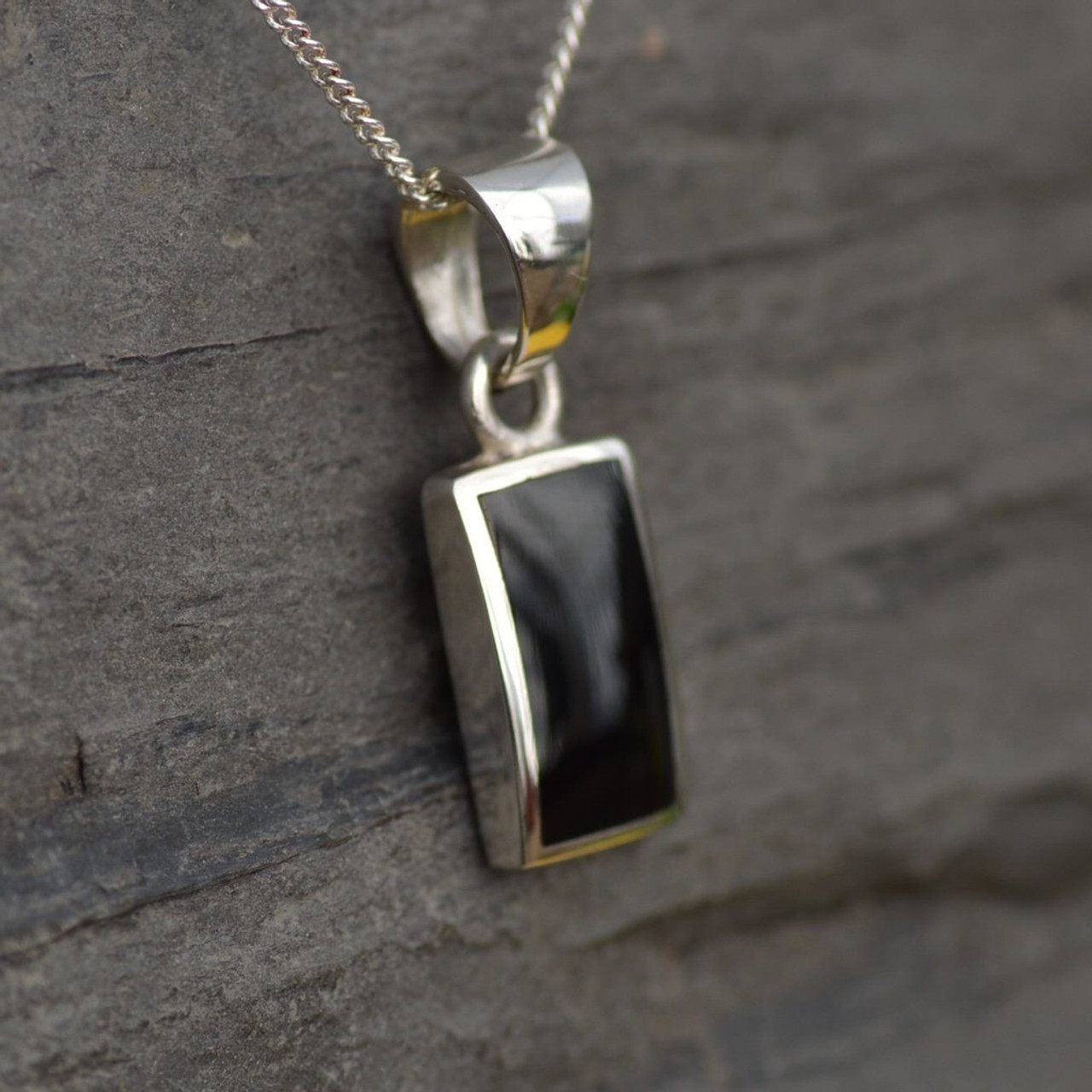 Silver Plated Rectangle Pendant Necklace at Rs 1752/piece | Pendant Necklace  in Pune | ID: 25979717588