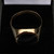 9ct Yellow Gold Whitby Jet Large Smooth Oval Signet Ring 637GR