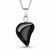 Gothic Whitby Jet fang necklace with sterling silver