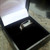 Sterling silver signet ring with rectangular Whitby Jet stone