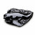 Hand carved and polished Whitby Jet gecko lizard ornament