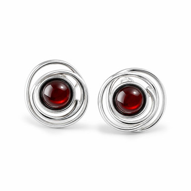 jewellery ruby stud earrings amazon
