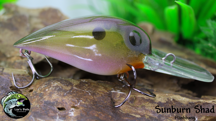 Sunburn Shad (3.5")