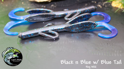 Black n Blue w/ Blue Tail