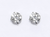 2 Carat Diamond Earring Studs set in 18ct White Gold 2 Carat Diamond Earring Studs set in 18ct White Gold