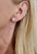 9ct White Gold Earrings with natural Diamonds