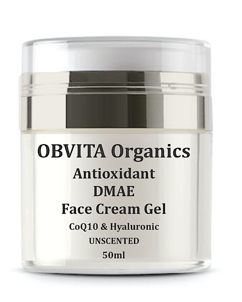 ANTIOXIDANT DMAE FACE CREAM GEL Obvita Organics