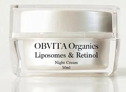 LIPOSOMES & RETINOL NIGHT CREAM-UNSCENTED - Obvita Organics