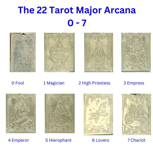 Example of the 22 Tarot Major Arcana part 1