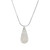 Side B - Pendant - .999 Fine Silver Teardrop B - (large) (1640B)