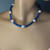 Necklace - Blissful Blue Chrysoprase on Sterling Silver (18 inches) (1366)