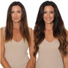 20" Before & After Starlet Brunette Classic Clip In Extensions Cashmere Hair