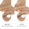 SHINE SPRAY BEFORE AND AFTER CASHMERE HAIR