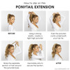 Brown Human Hair Ponytail Extension