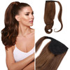 Cashmere Hair ExtensionsStarlet Brunette Real Human Remy Hair Wrap Ponytail