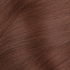 Close up of Cashmere Hair ROXBURY RED Wrap Ponytail hair extension Real Human Remy Hair