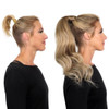 20" Ash Blonde Wrap Ponytail Extension Real Human Remy Hair