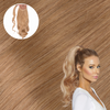 Cashmere Hair extensions Natural Blonde Real Human Remy Hair Wrap Ponytail