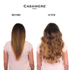 before and after of Hollywood Bronzed Brunette Cashmere Hair One Piece Volumizer Hair Extension Best Halo Hair Extensions before and after of Hollywood Bronzed Brunette Cashmere Hair One Piece Volumizer Hair Extension Best Halo Hair Extensions