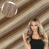 Ash Blonde Seamless Clip In Hair Extensions by Cashmere Hair