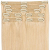 Lightest Blonde Classic Clip In Hair Extensions Cashmere Hair Lightest Blonde Classic Clip In Hair Extensions Cashmere Hair