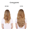 Back Before & After Rodeo Drive Blonde Classic Clip In Hair Extensions Cashmere Hair 
