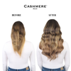 Back Before & After Beverly Hills Brunette Classic Clip In Extensions Cashmere Hair
