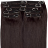 Cashmere Hair Black Brown Classic Clip In Hair Extensions Cashmere Hair Black Brown Classic Clip In Hair Extensions