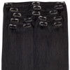 Cashmere Hair Pure Black Classic Clip In Extensions