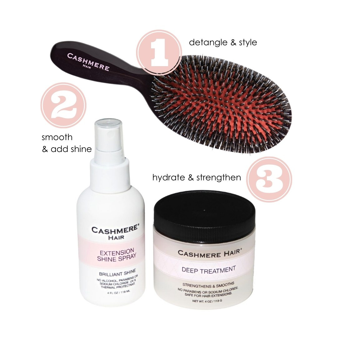 3 Step Maintenance Kit Cashmere Hair