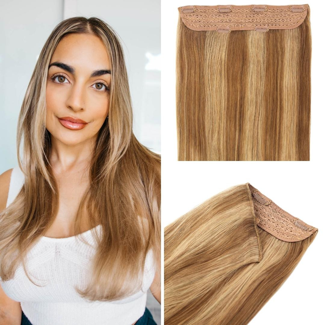 Rodeo Drive Blonde Hair Extension One Piece Hair Extension