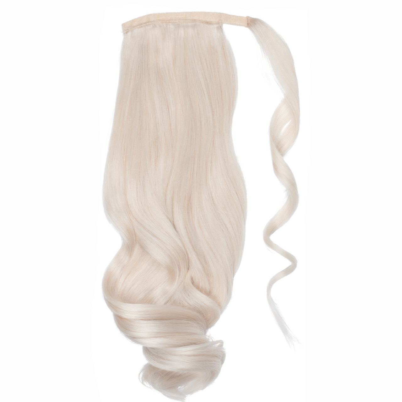 Platinum Blonde Human Hair Ponytail Extension | Cashmere Hair