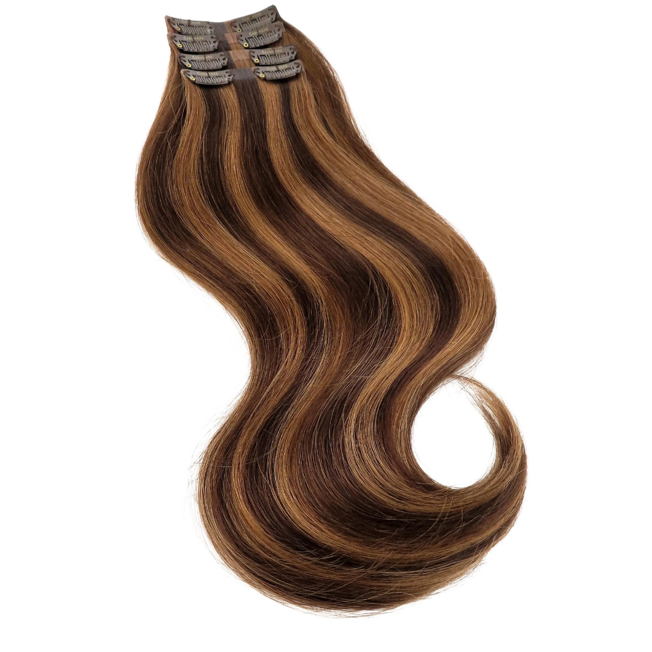 Starlet brunette fill in extensions cashmere hair