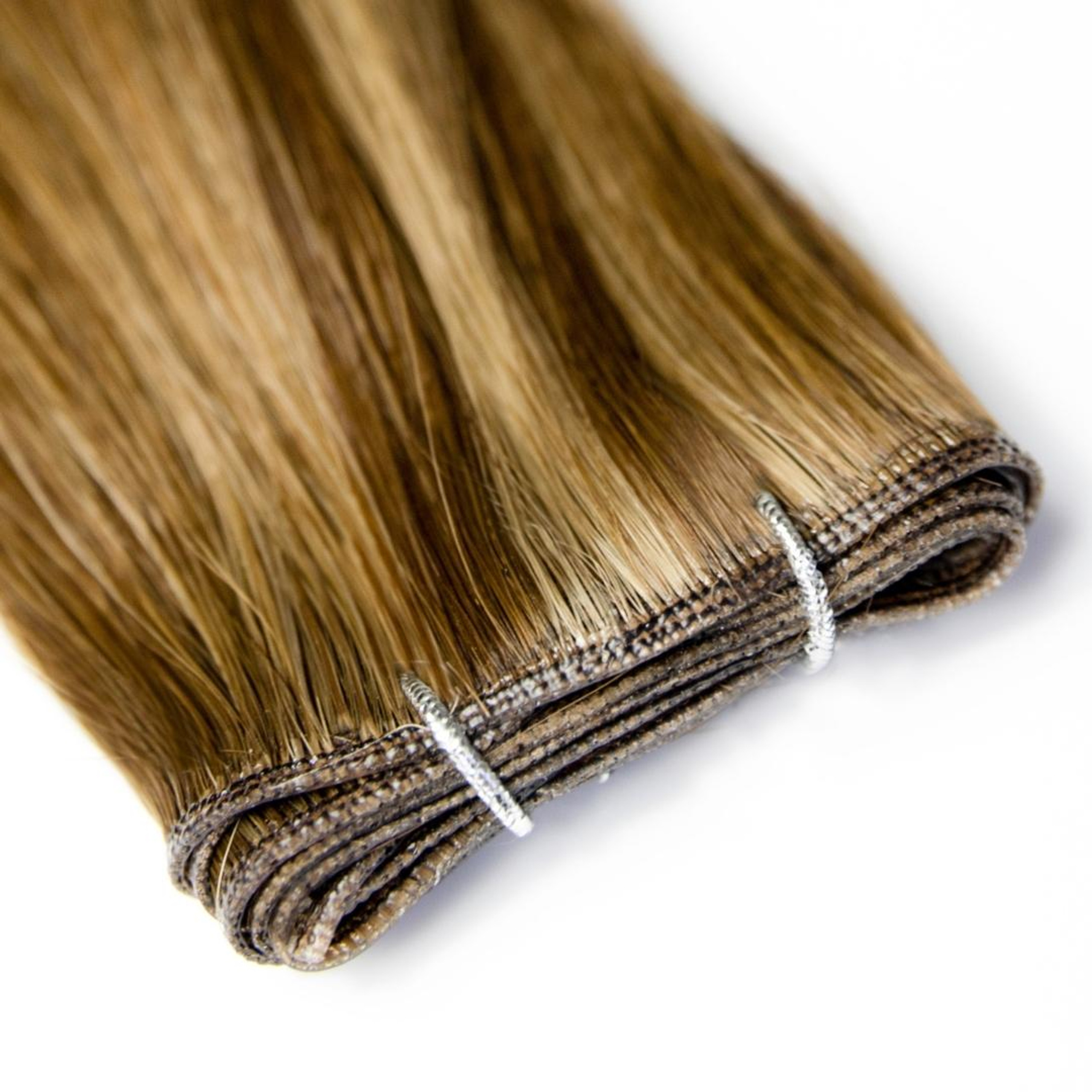 Bombshell Genius Weft HandTied Hair Extensions CASHMERE HAIR