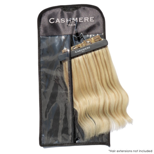 Buy Hair Extensions Storage Bag With Wooden Hanger Carrier Case With Strong  Durable Zipper Online at desertcartINDIA