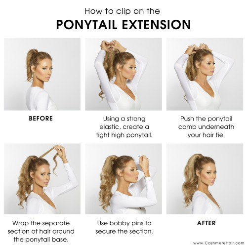 Brown Ponytail Extension
