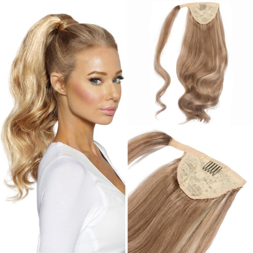 High Quality Best blonde real human hair Ponytail Extensions Real